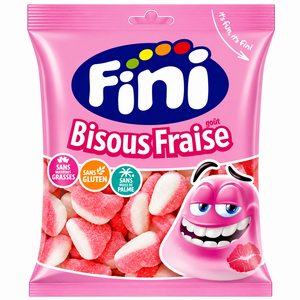 C2565/17 FINI BISOUS FRAISE HALAL SACHET 90G