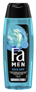 C201/82  FA GEL DOUCHE MEN 3 EN 1 CORPS CHEVEUX ET VISAGE KICK OFF 250ML FR