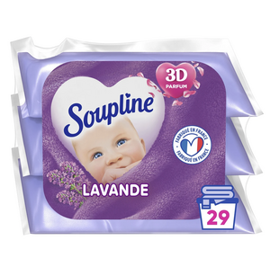 C2516/1 SOUPLINE ADOUCISSANT RECHARGE LAVANDE 3D SOUPLINE 29 LAVAGES 3X200ML