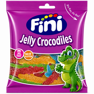 C2565/29 FINI JELLY CROCODILES HALAL SACHET 90G