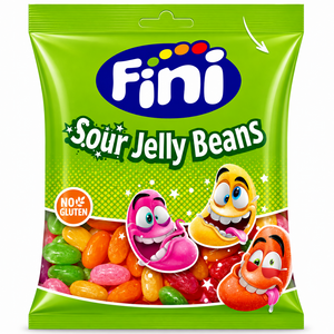 C2565/25 FINI SOUR JELLY BEANS HALAL SACHET 85G